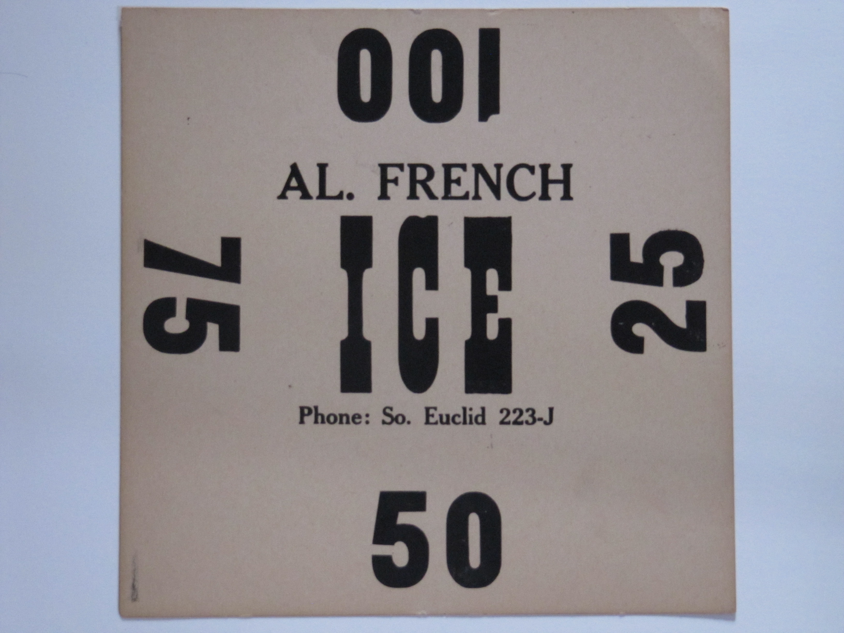 AL. French Ice
