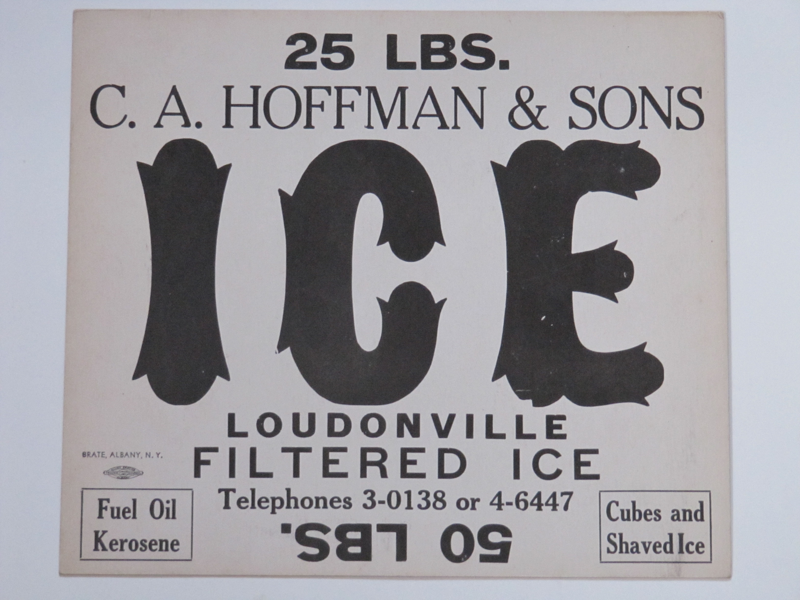 C.A.Hoffman & Sons Ice
