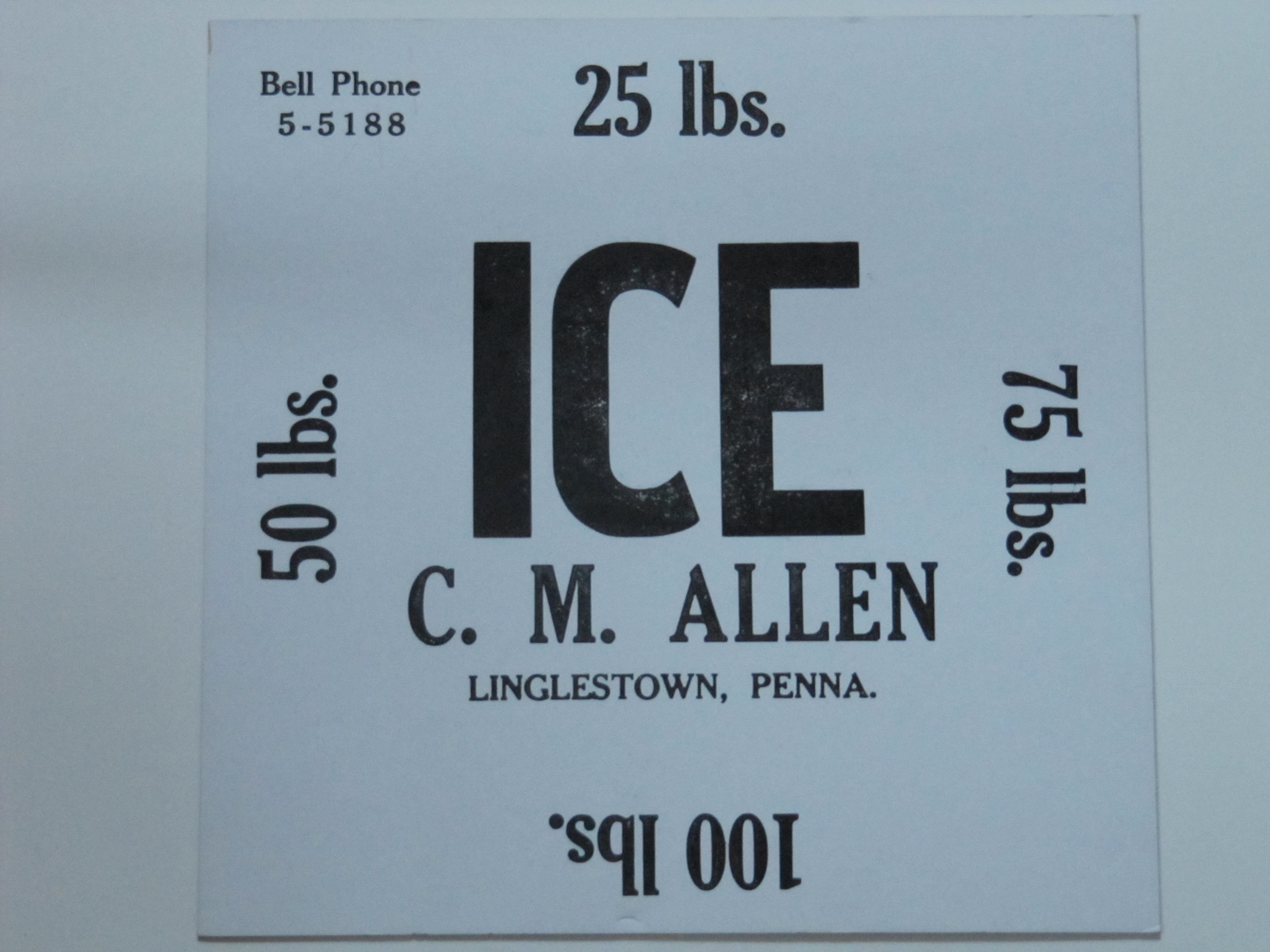 C.M.Allen Ice