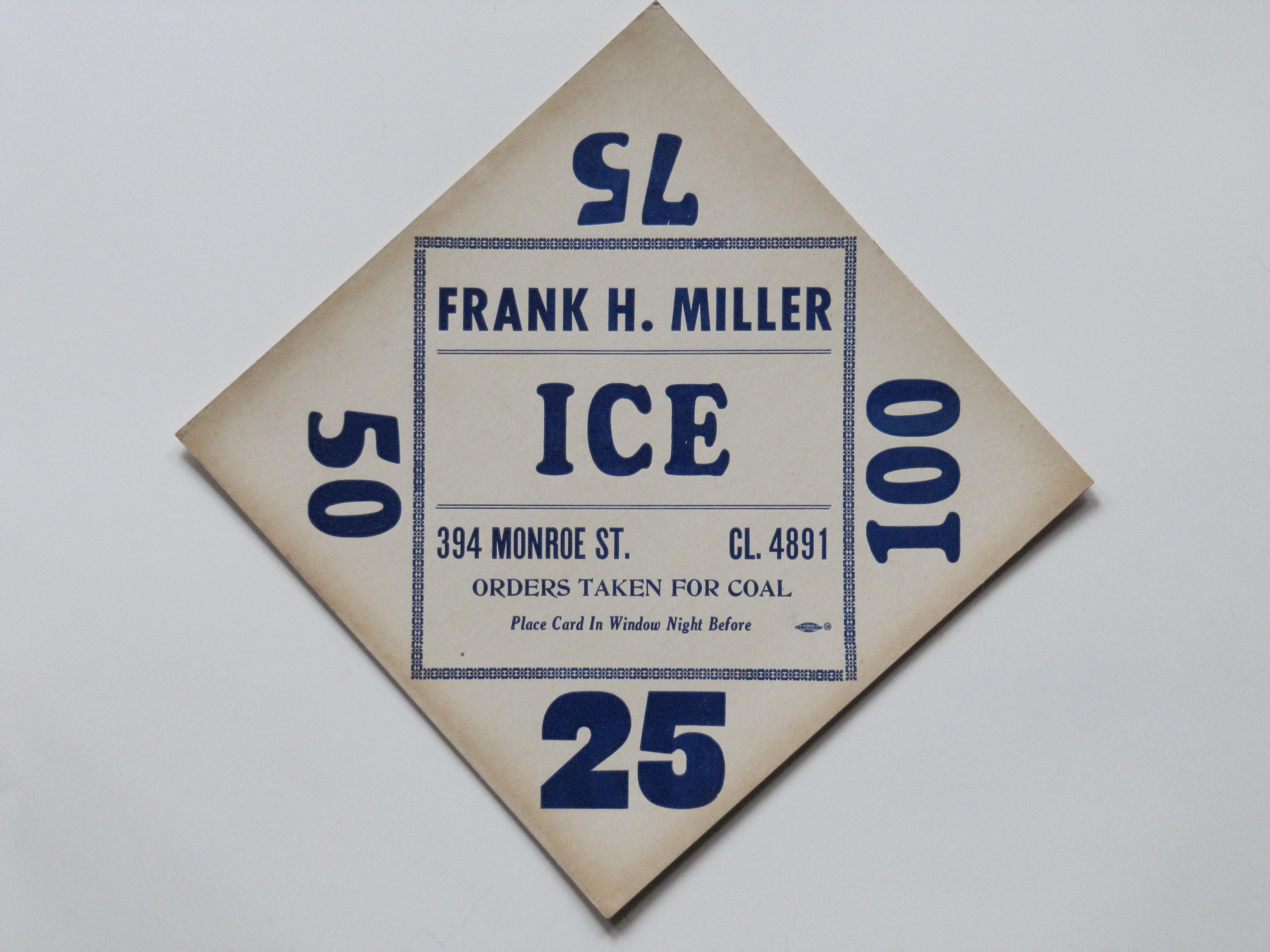 Frank H. Miller Ice