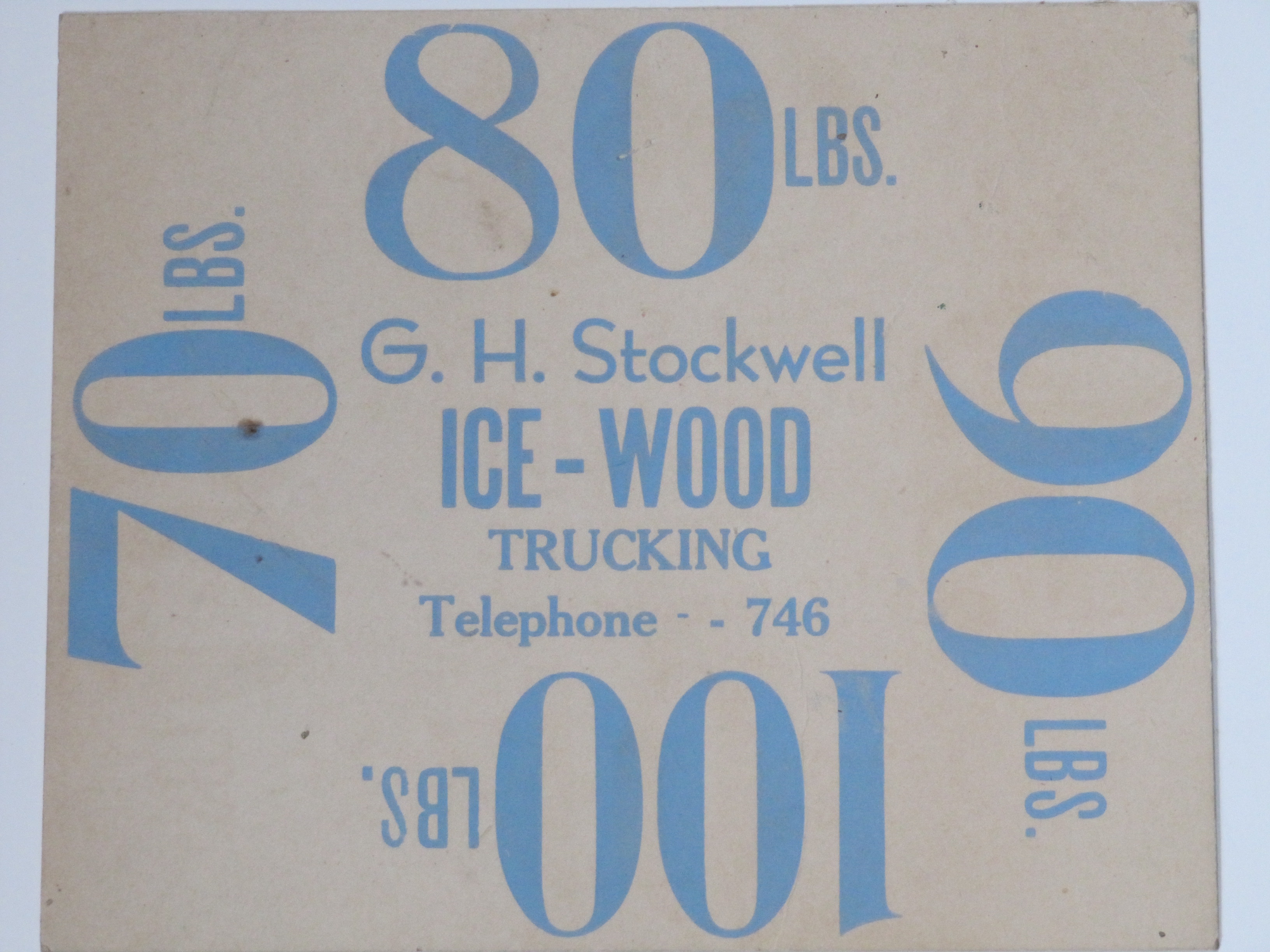 G.H.Stockwell Ice