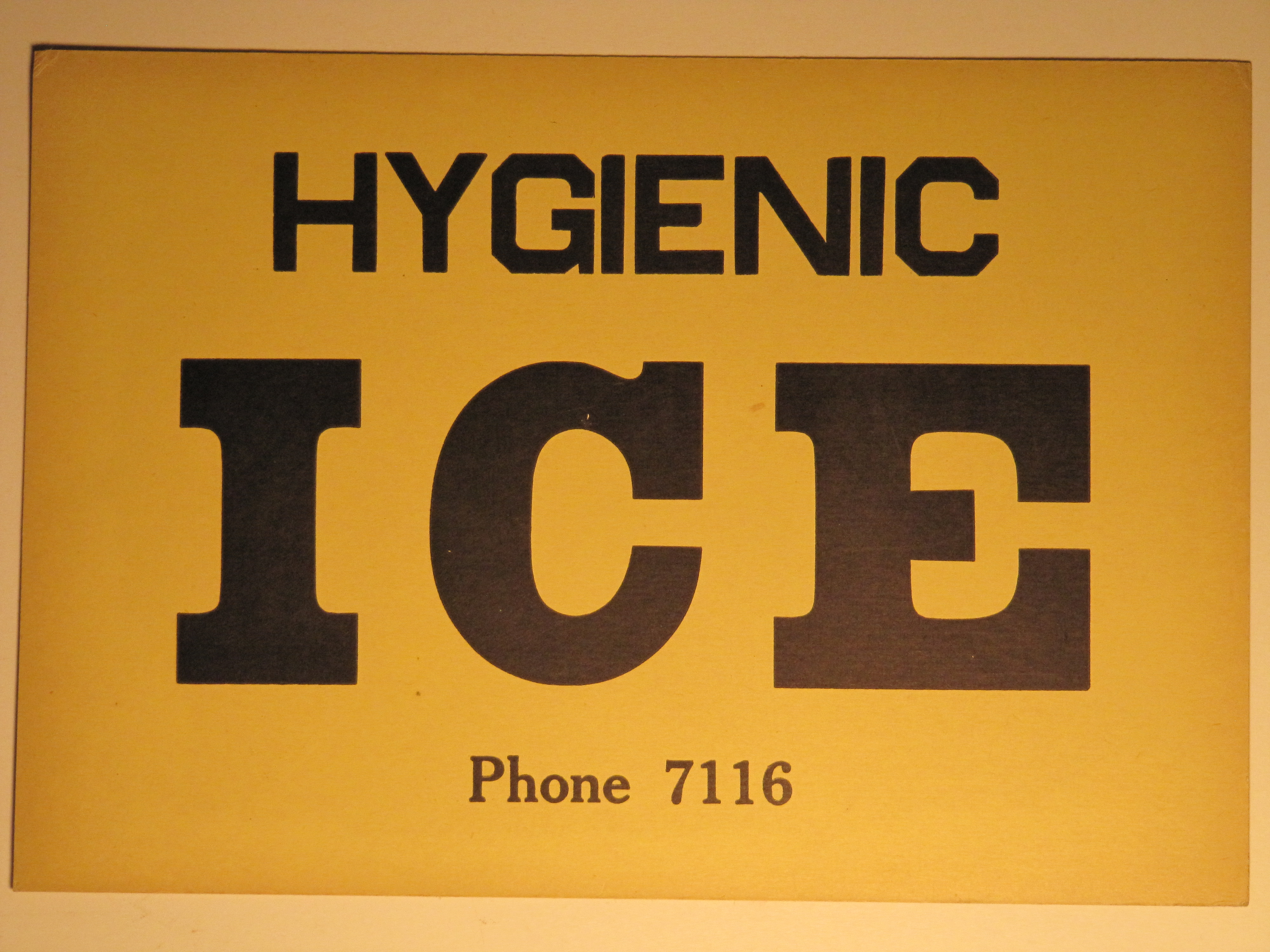 Hygenic Ice yellow