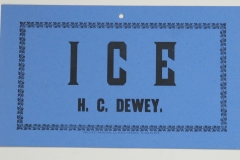 H.C.Dewey Ice