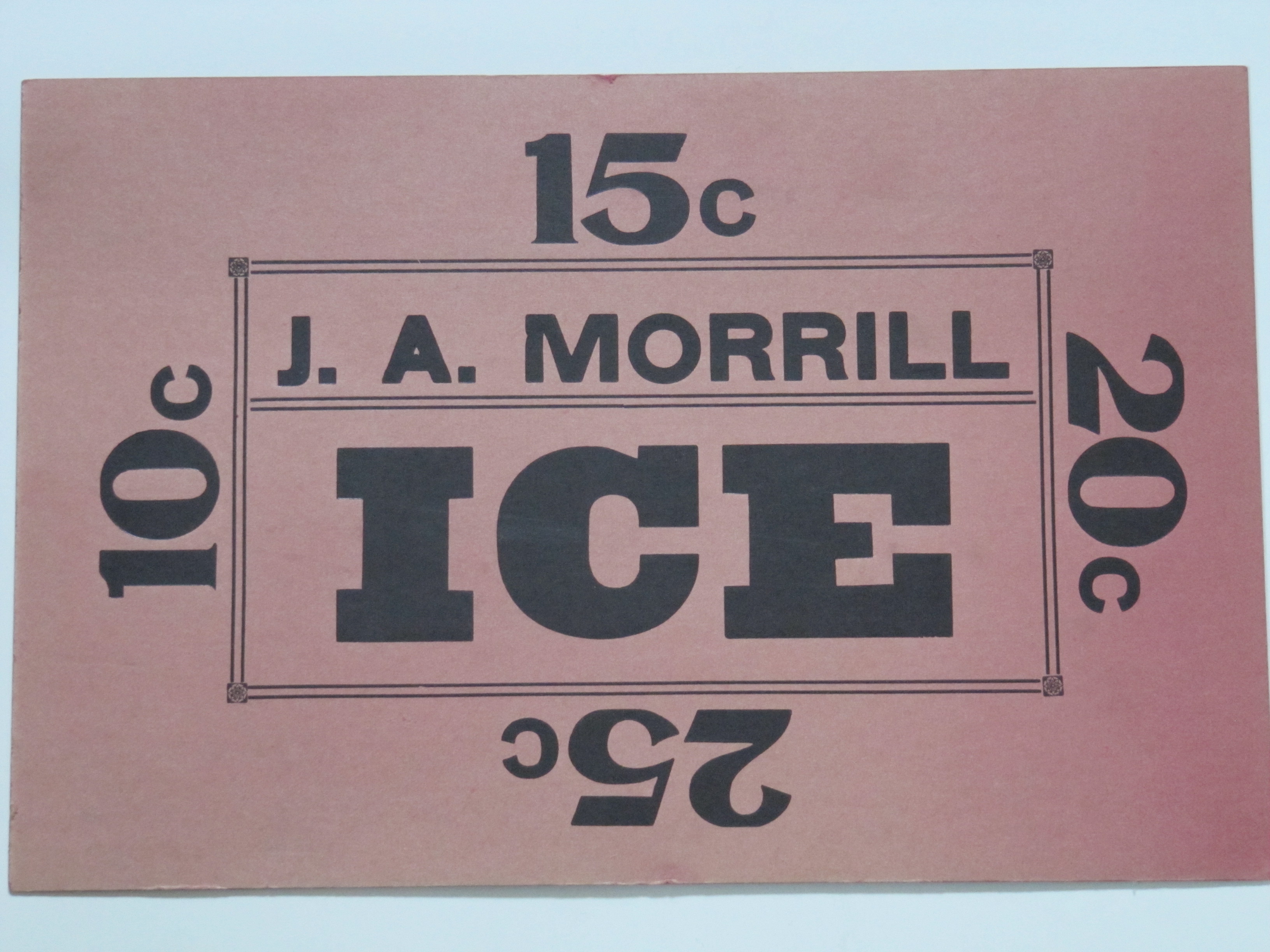 J.A.Morrill Ice