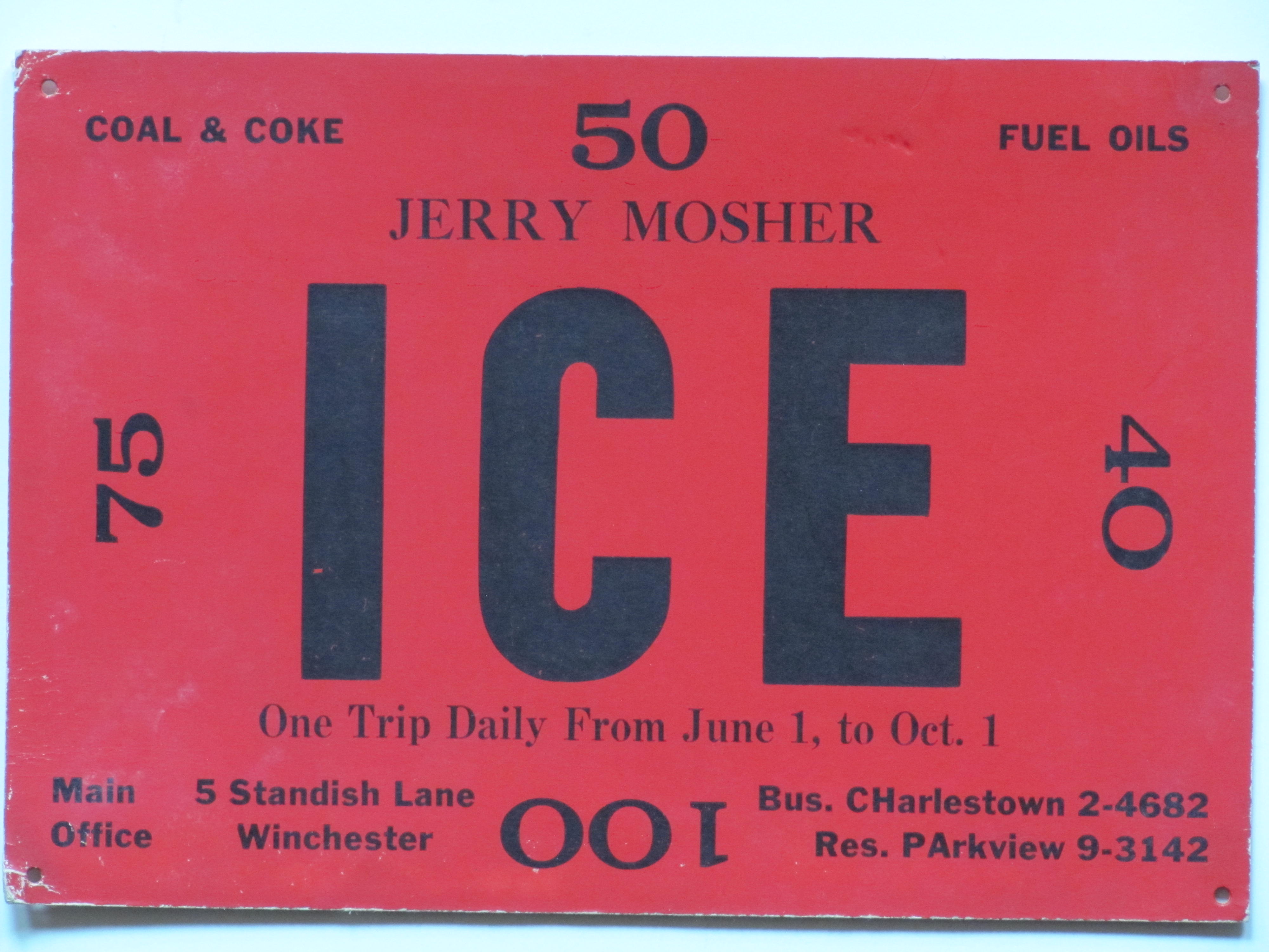 Jerry Mosher Ice Winchester