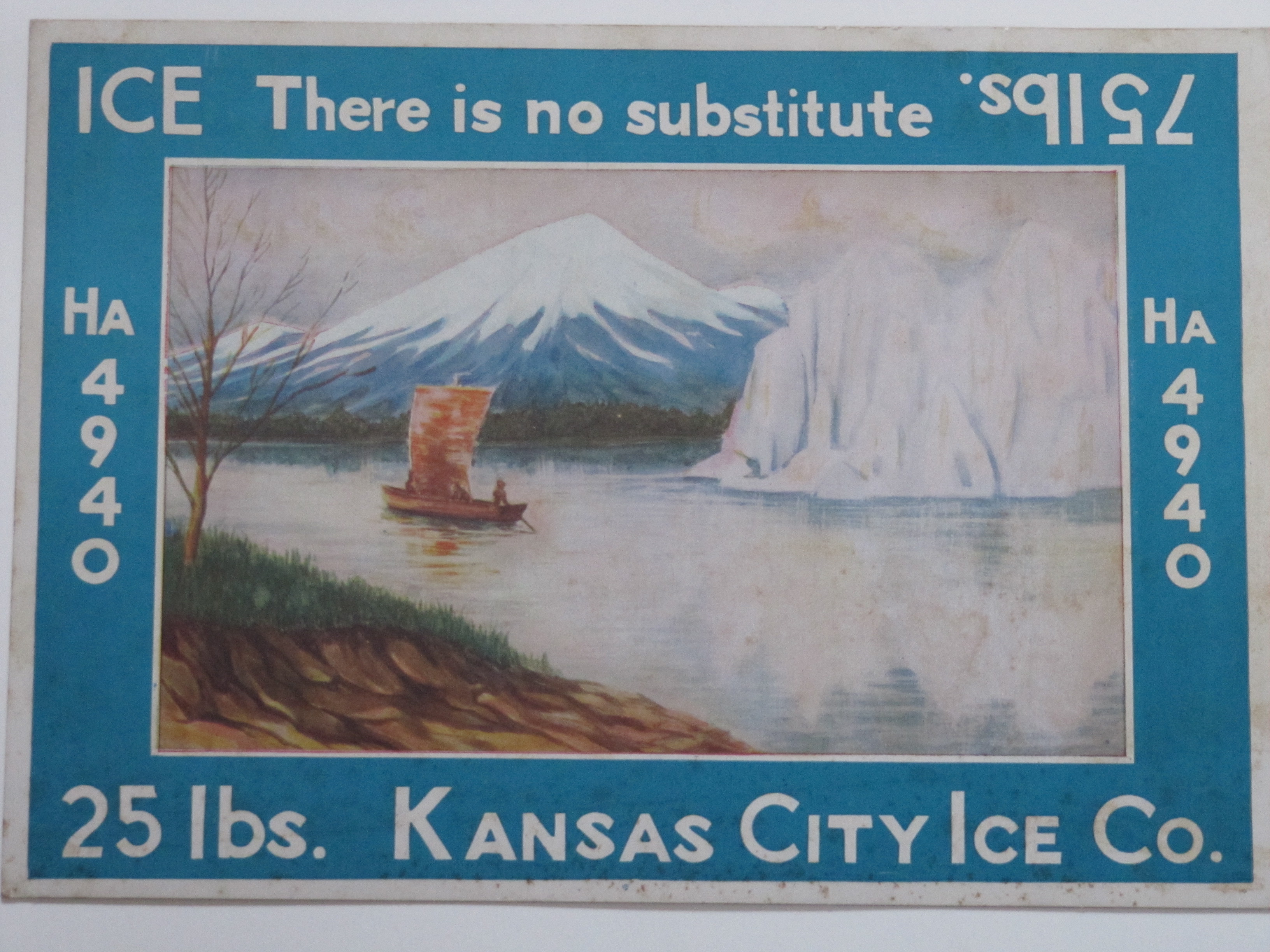 Kansas City Ice Co. blue