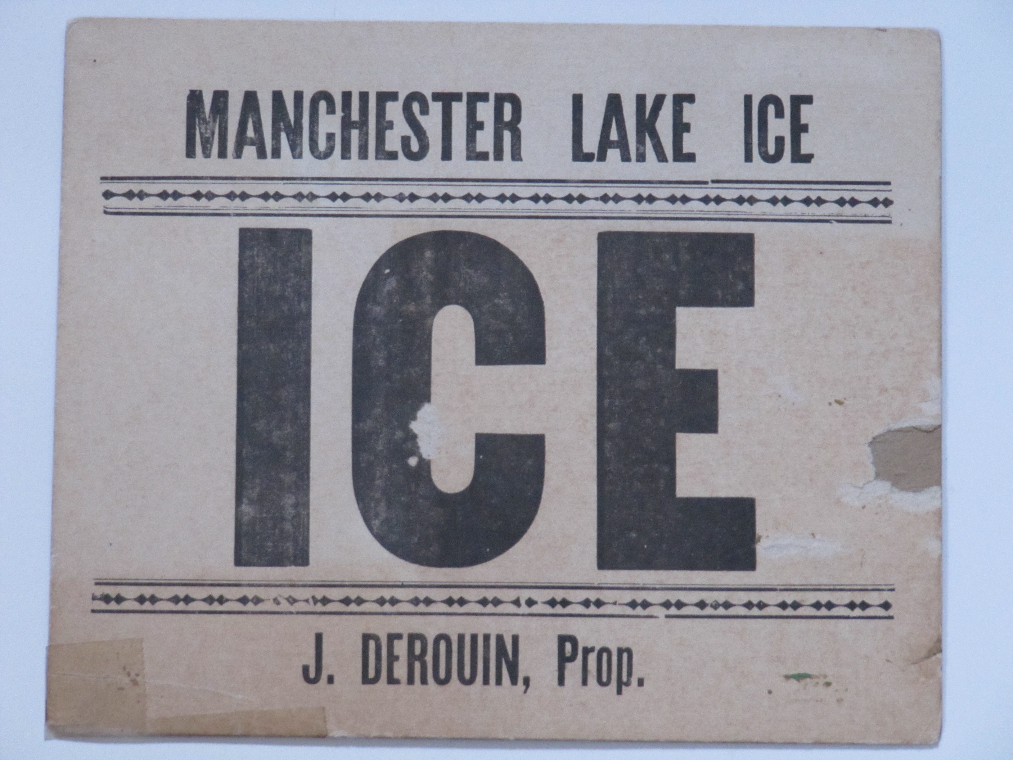 Manchester Lake Ice