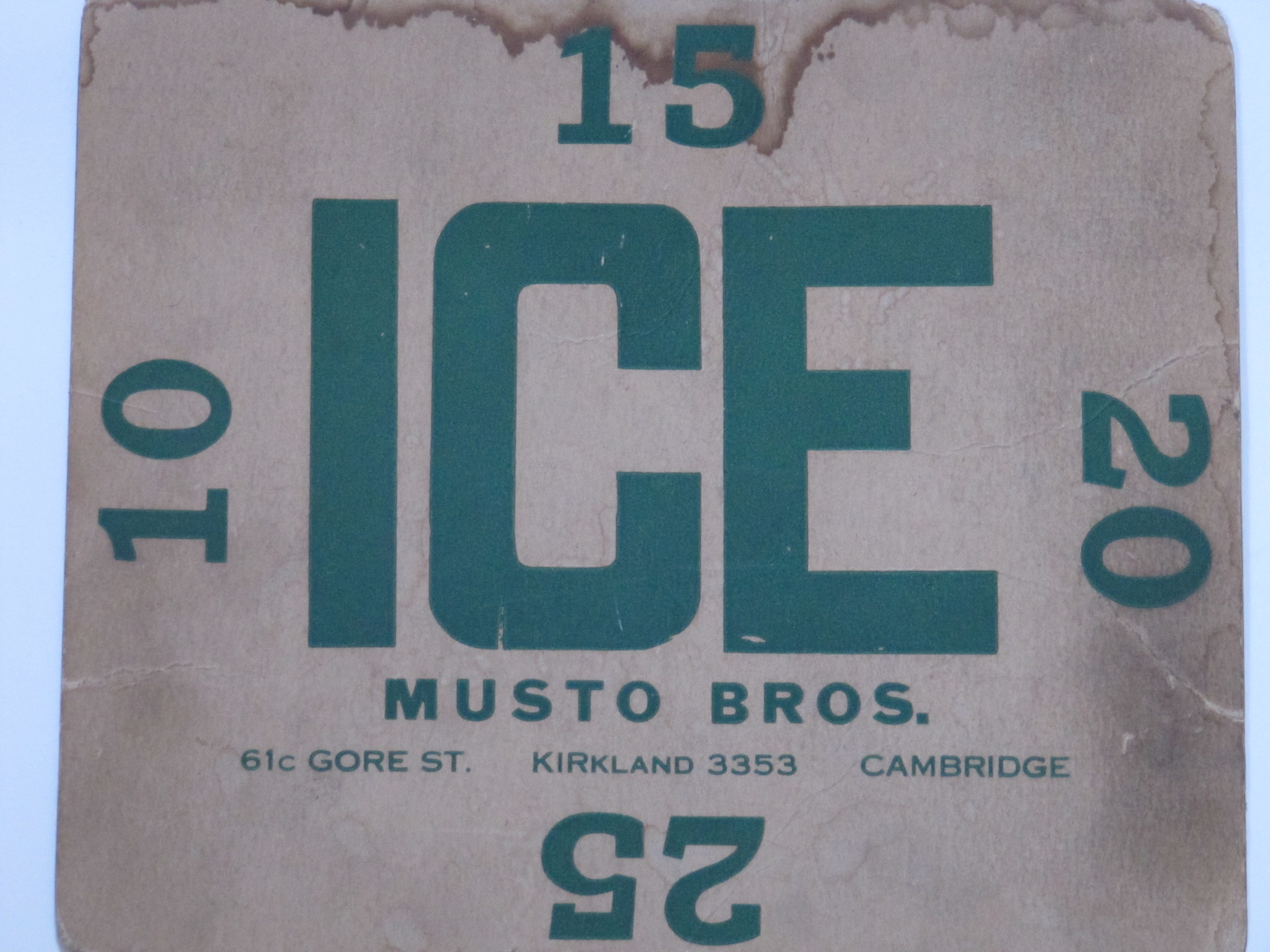 Musto Bros. Ice