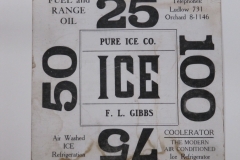 Pure Ice Co. Ludlow,Mass.