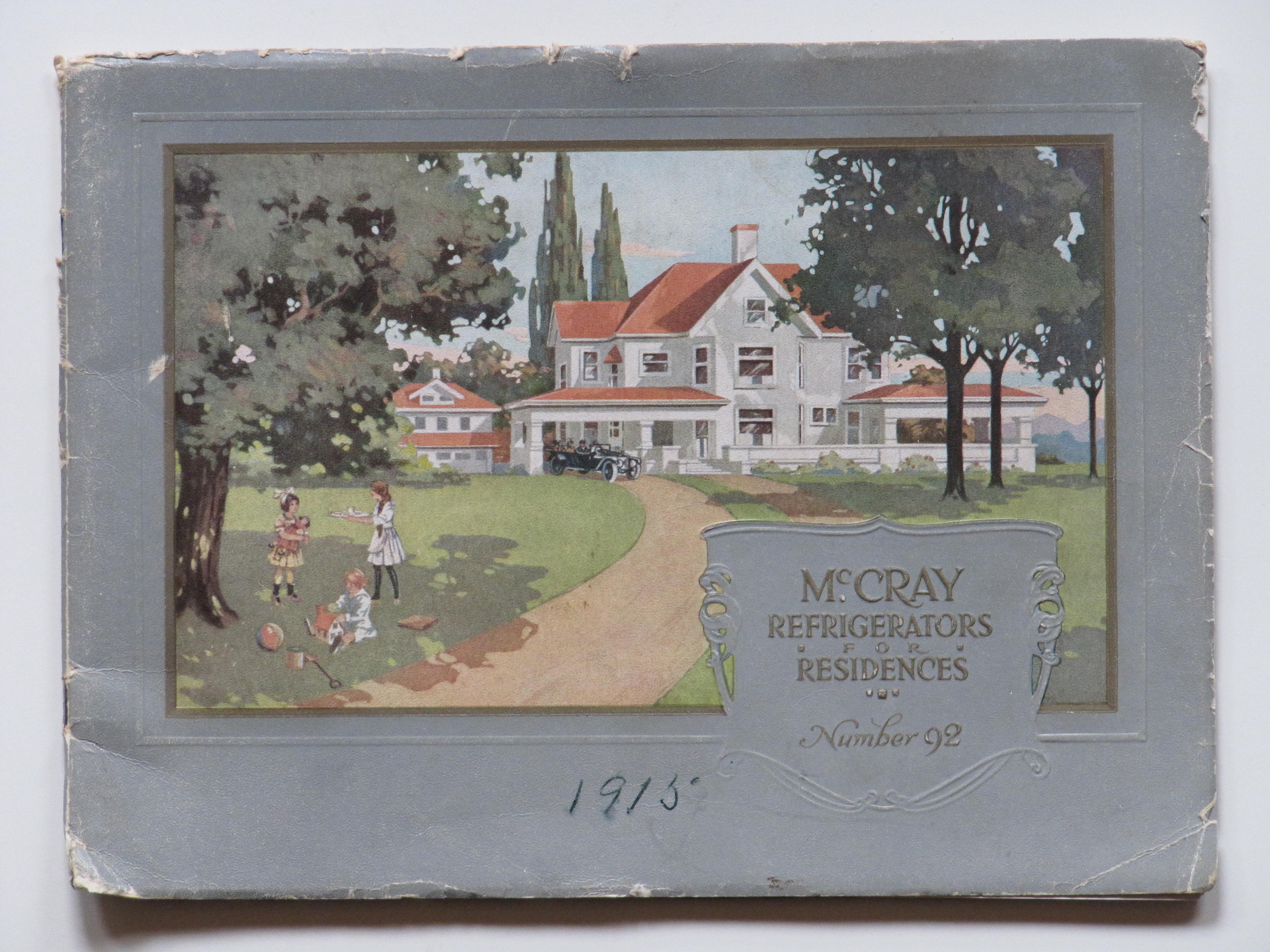 McCray Refrigerators No 92 - 1915