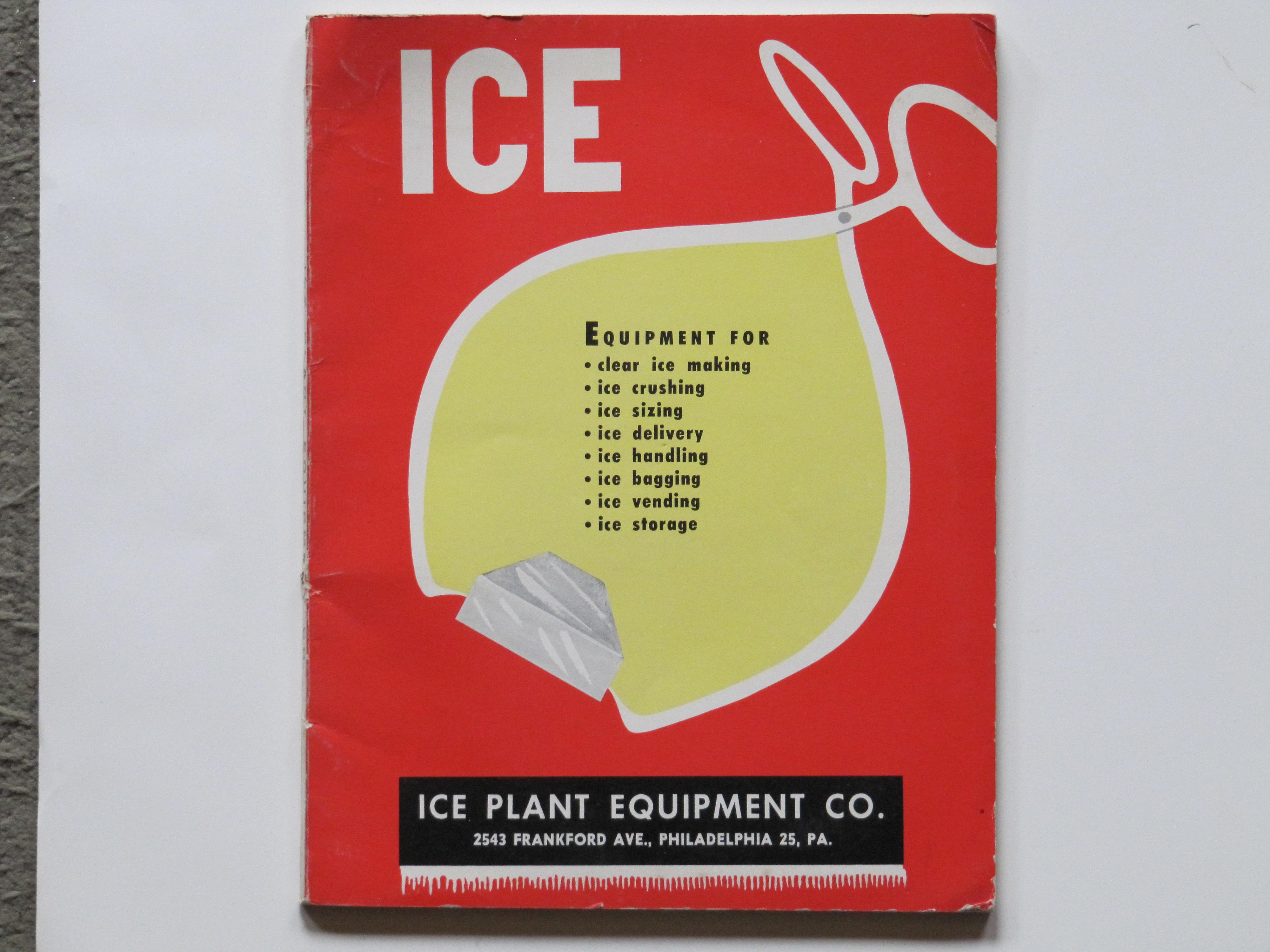 Plant Ice Equipment Co, Philad, Penn