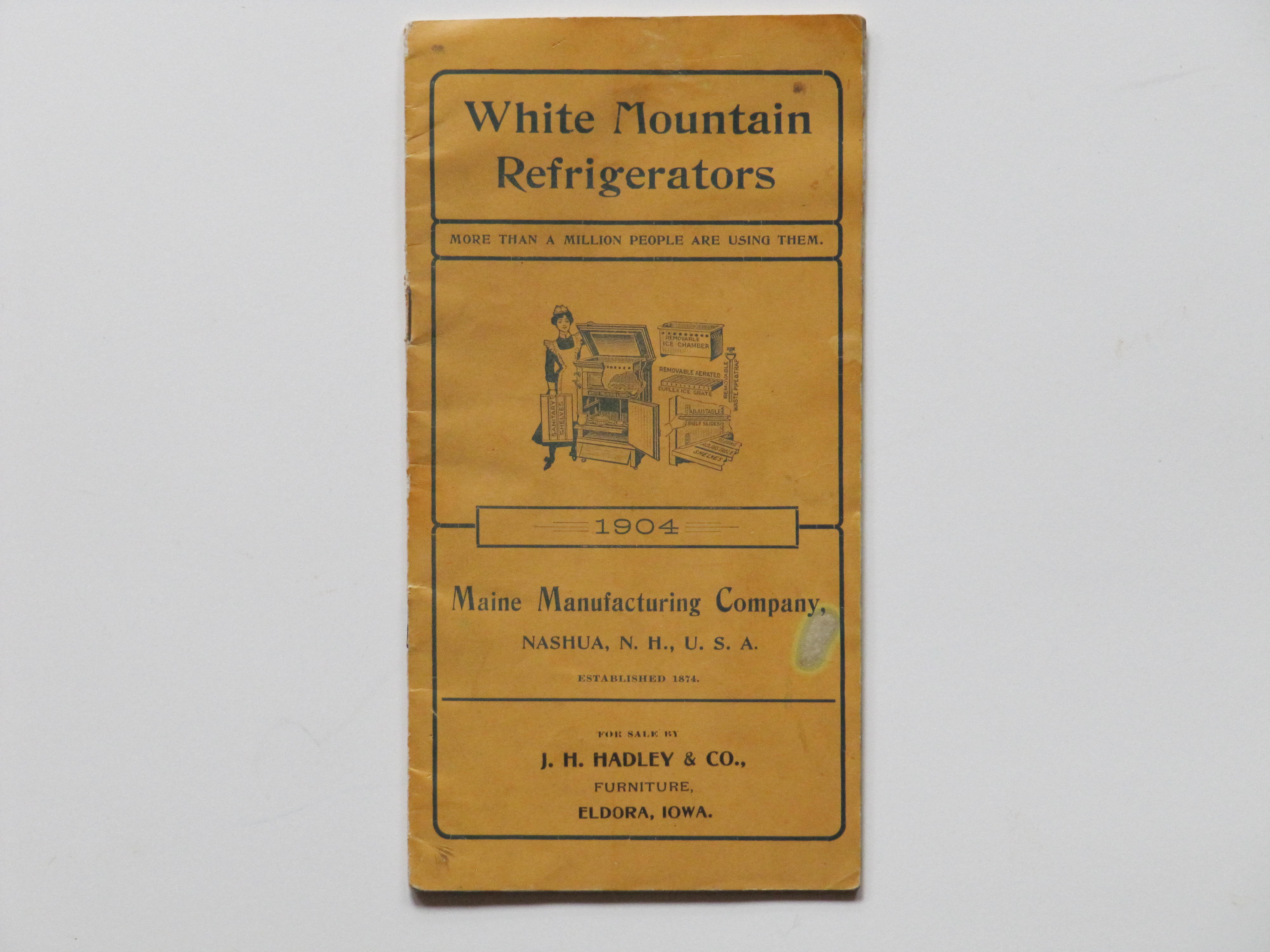White Mountain Refrigerators 1904